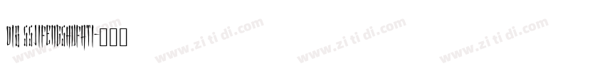 018 SSJiFengShuFaTi字体转换